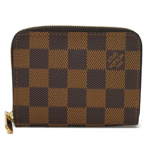 Louis Vuitton Zippy Coin Purse Damier Canvas Coin Case - Picture 1 of 9